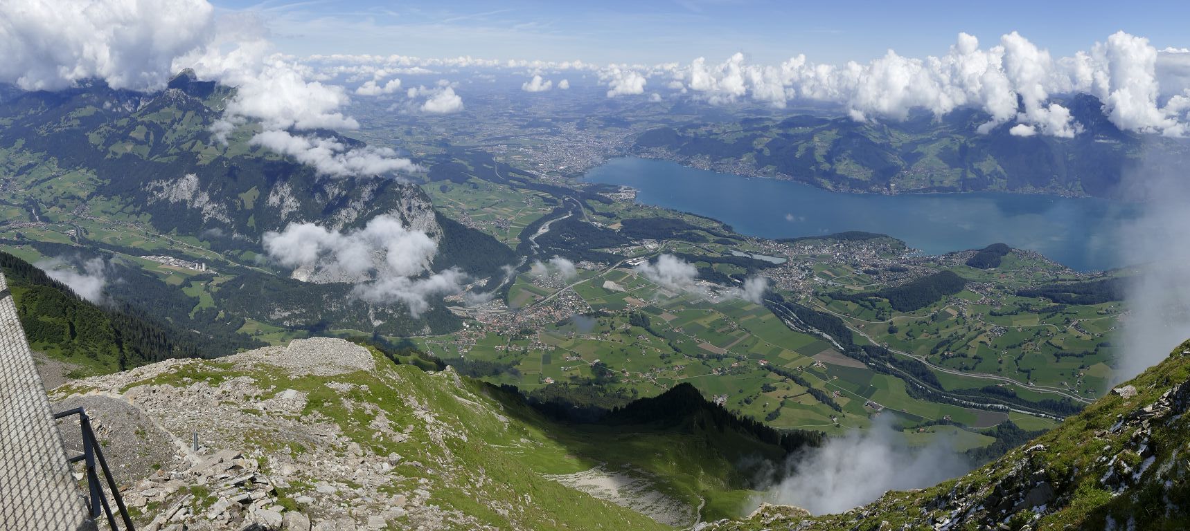Blick vom Niese us
