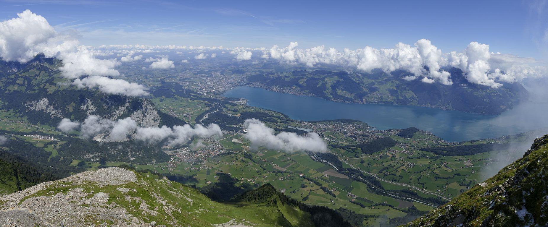 Blick vom Niese us
